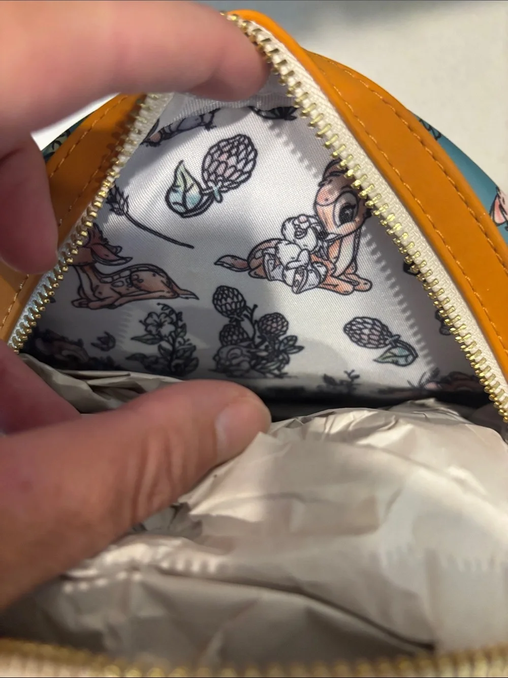 Loungefly Bambi Floral Mini Backpack NWT